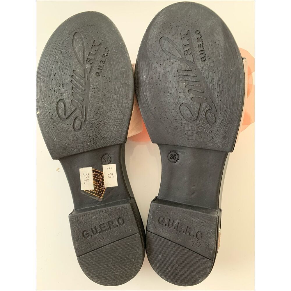 New GUERO Women’s Pink Floral Flip Flop Sandals Size 6 - Picture 8 of 11